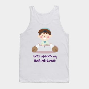 Let's Celebrate My Bar Mitzvah - Funny Yiddish Quotes Tank Top